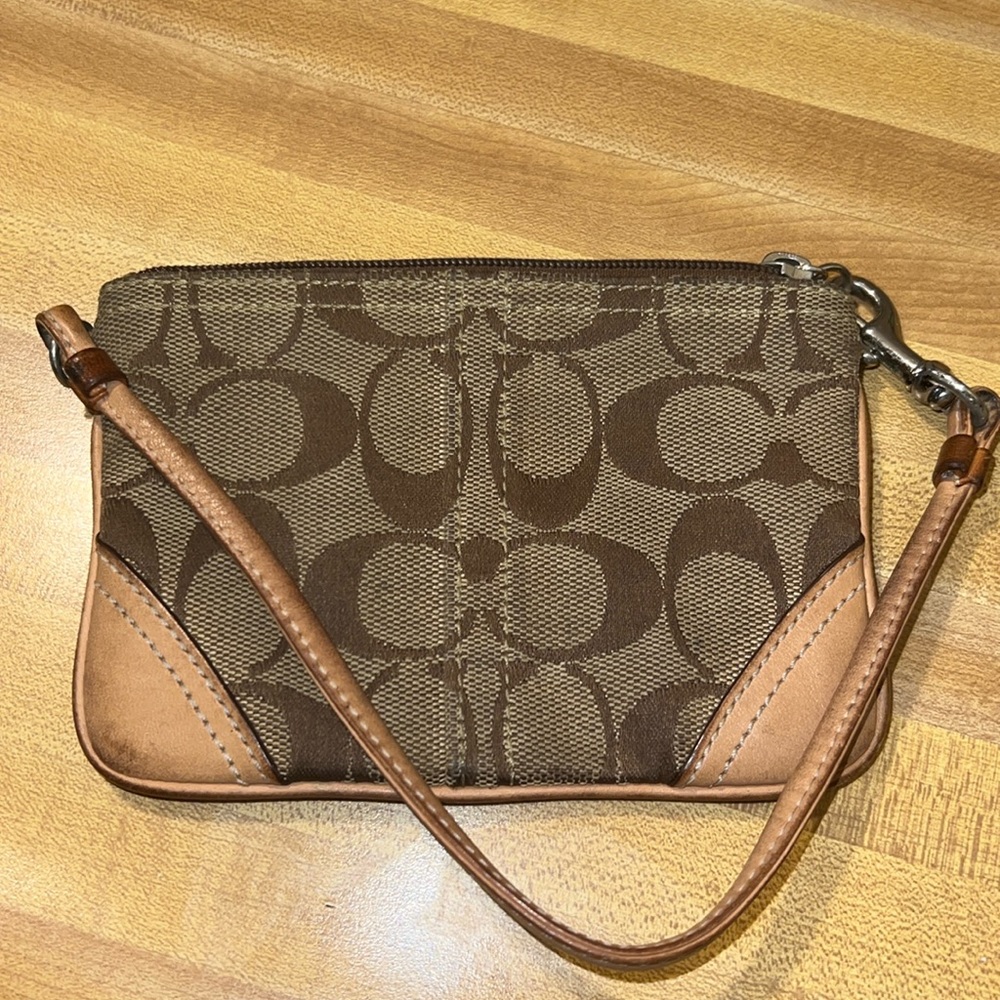 Coach wristlet